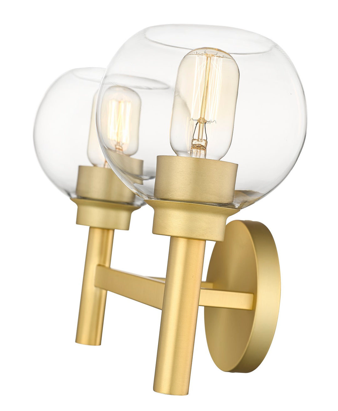 Z-Lite Canada - 7502-2V-BG - Two Light Vanity - Sutton - Brushed Gold