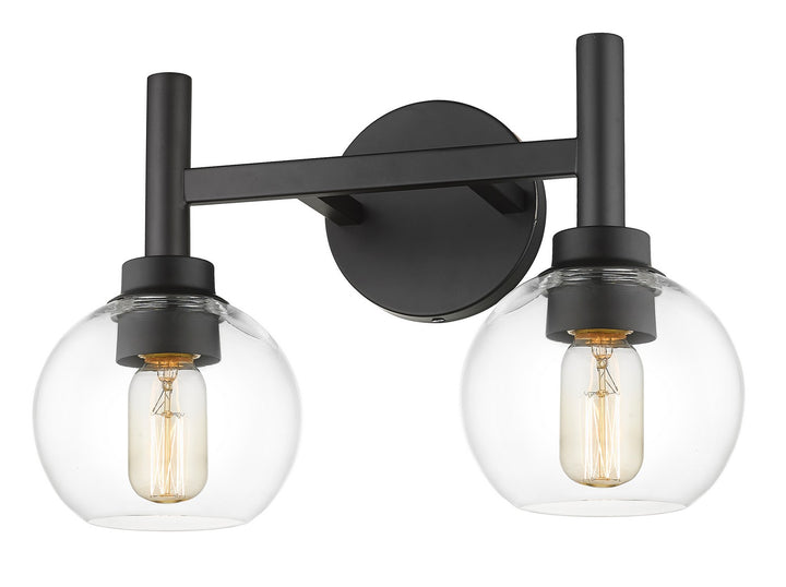 Z-Lite Canada - 7502-2V-MB - Two Light Vanity - Sutton - Matte Black
