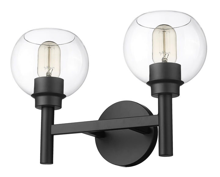 Z-Lite Canada - 7502-2V-MB - Two Light Vanity - Sutton - Matte Black