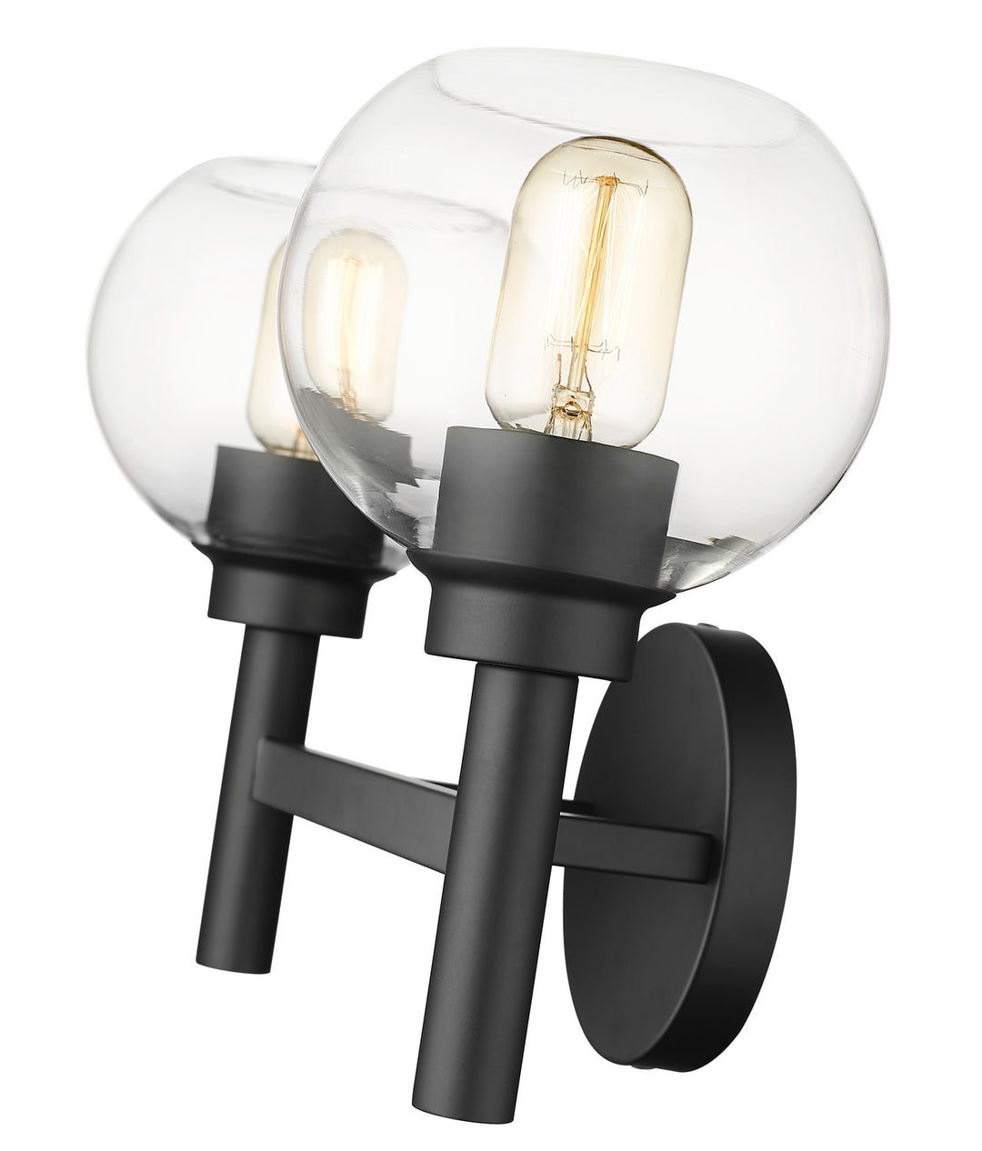 Z-Lite Canada - 7502-2V-MB - Two Light Vanity - Sutton - Matte Black