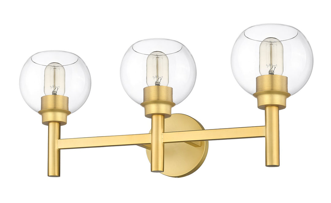 Z-Lite Canada - 7502-3V-BG - Three Light Vanity - Sutton - Brushed Gold