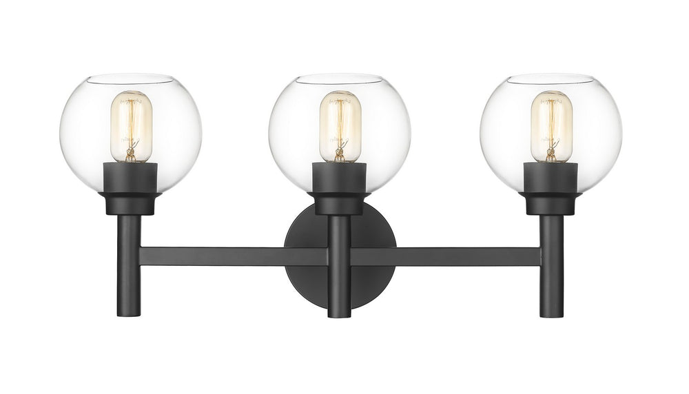 Z-Lite Canada - 7502-3V-MB - Three Light Vanity - Sutton - Matte Black