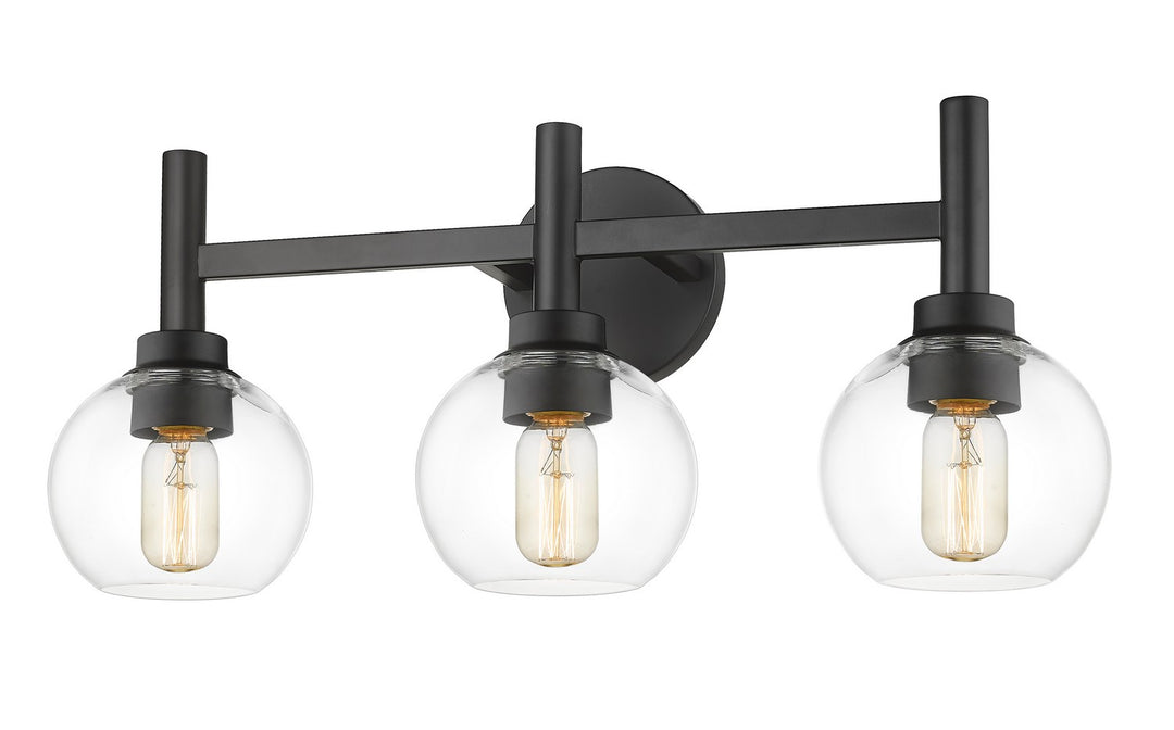 Z-Lite Canada - 7502-3V-MB - Three Light Vanity - Sutton - Matte Black