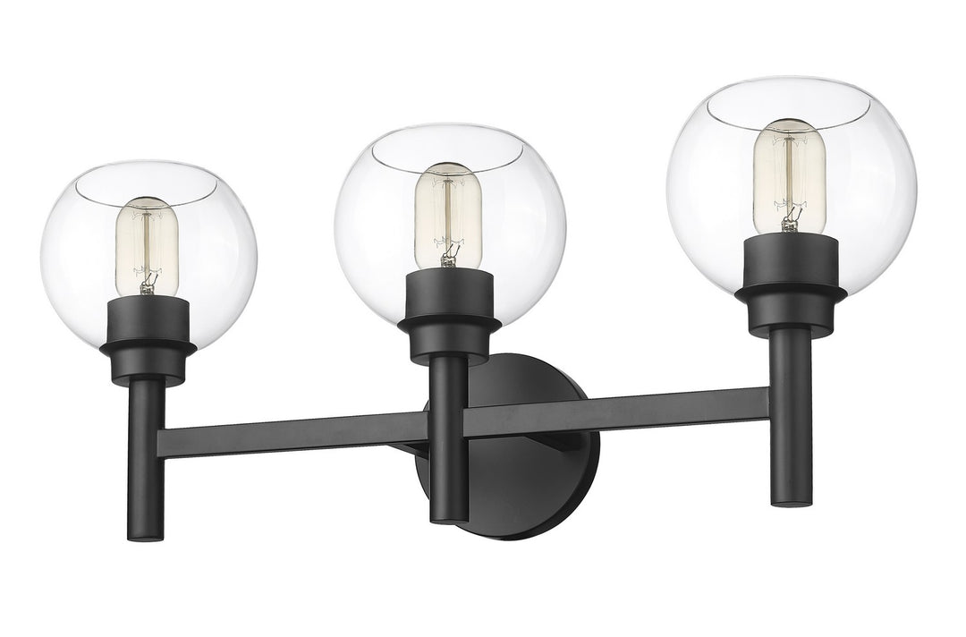Z-Lite Canada - 7502-3V-MB - Three Light Vanity - Sutton - Matte Black