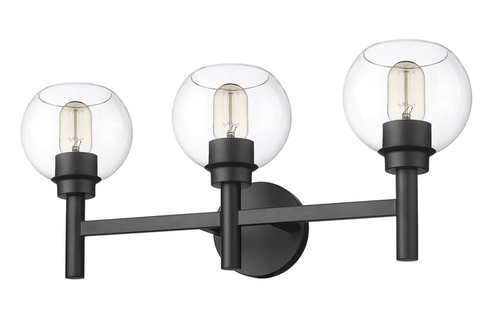 Z-Lite Canada - 7502-3V-MB - Three Light Vanity - Sutton - Matte Black