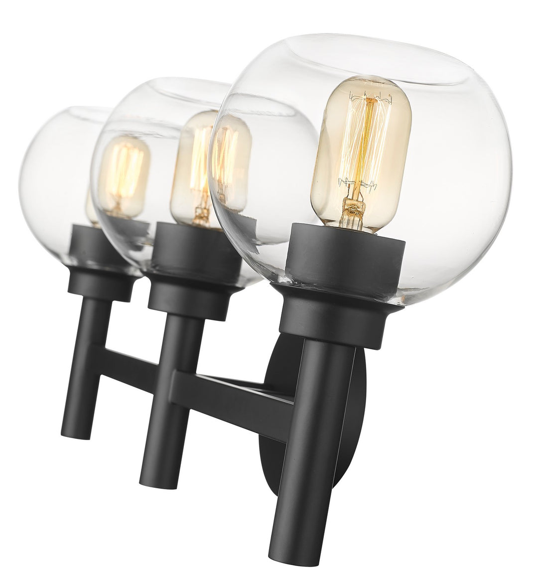 Z-Lite Canada - 7502-3V-MB - Three Light Vanity - Sutton - Matte Black