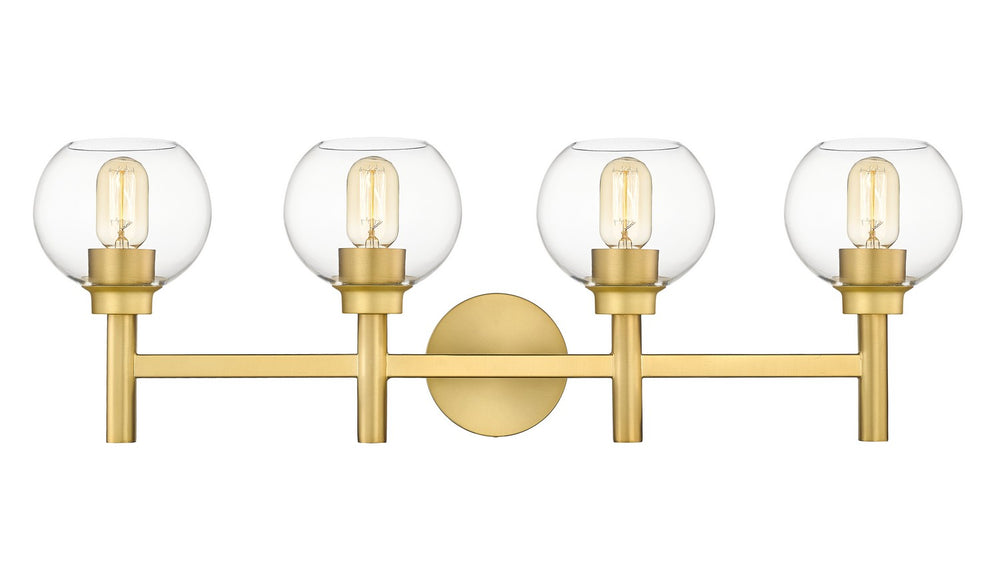 Z-Lite Canada - 7502-4V-BG - Four Light Vanity - Sutton - Brushed Gold