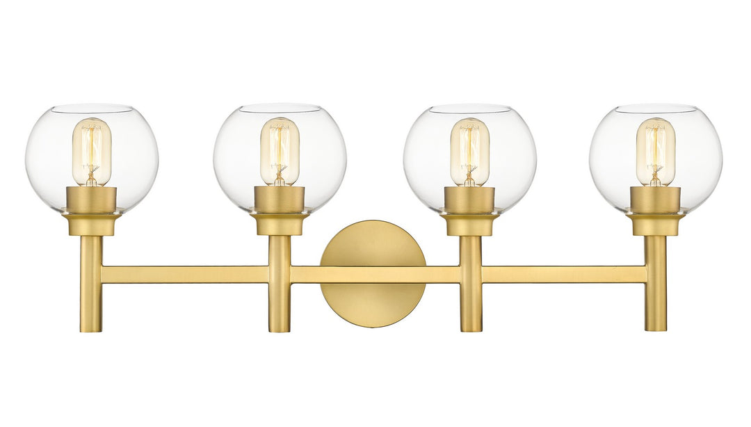 Z-Lite Canada - 7502-4V-BG - Four Light Vanity - Sutton - Brushed Gold