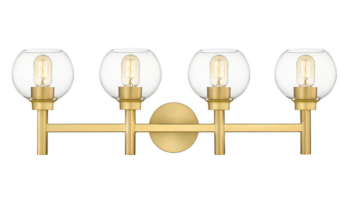 Z-Lite Canada - 7502-4V-BG - Four Light Vanity - Sutton - Brushed Gold