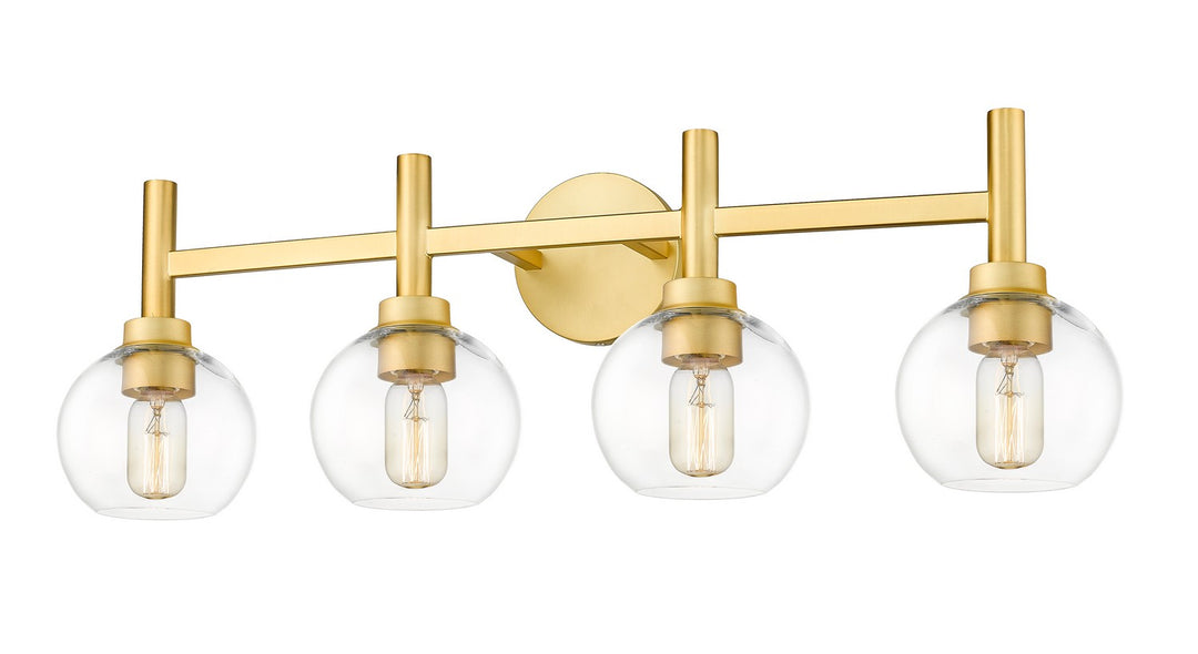 Z-Lite Canada - 7502-4V-BG - Four Light Vanity - Sutton - Brushed Gold