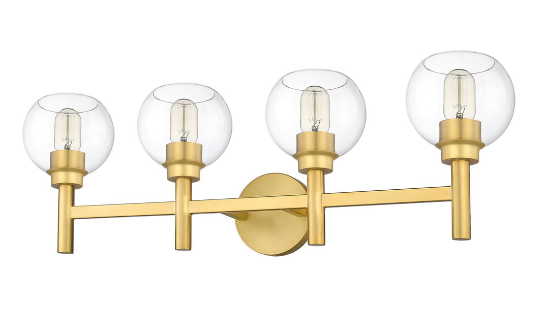 Z-Lite Canada - 7502-4V-BG - Four Light Vanity - Sutton - Brushed Gold