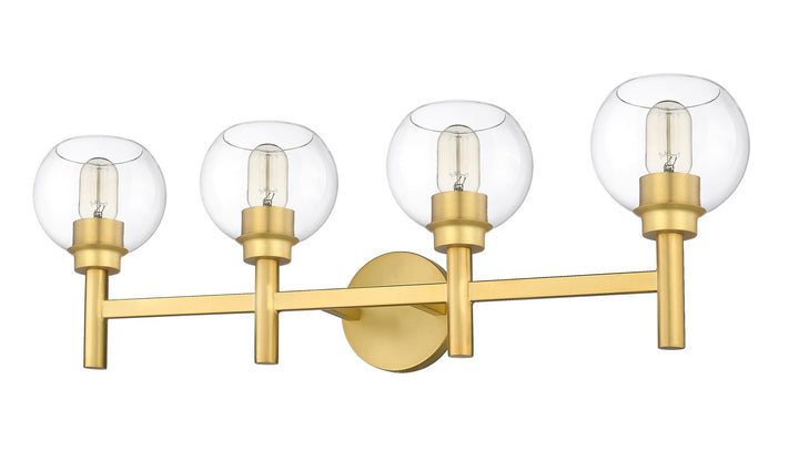Z-Lite Canada - 7502-4V-BG - Four Light Vanity - Sutton - Brushed Gold