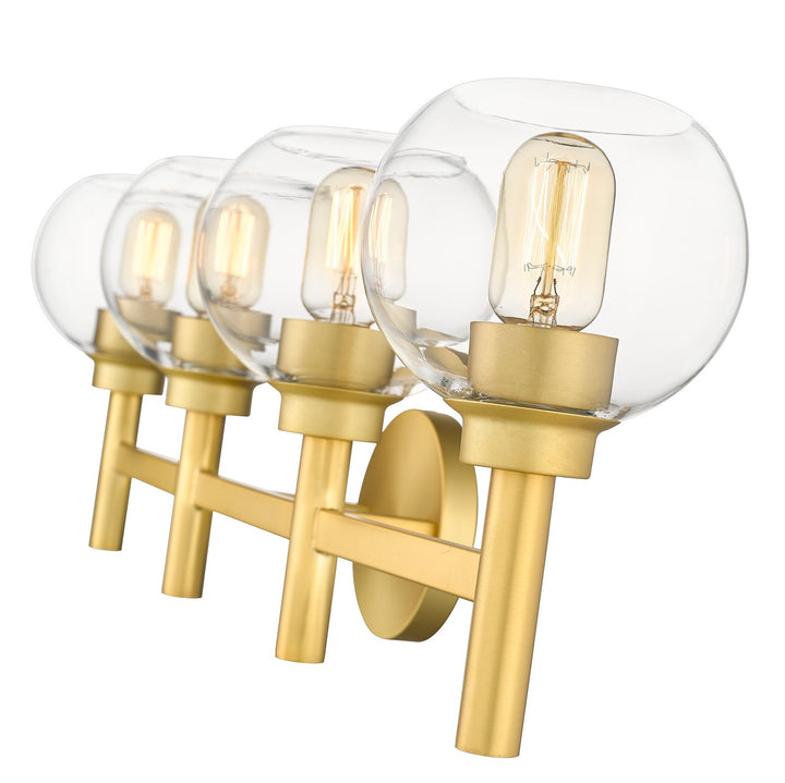 Z-Lite Canada - 7502-4V-BG - Four Light Vanity - Sutton - Brushed Gold