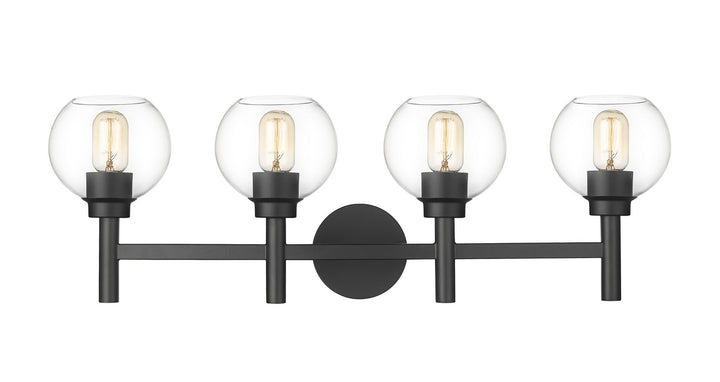 Z-Lite Canada - 7502-4V-MB - Four Light Vanity - Sutton - Matte Black