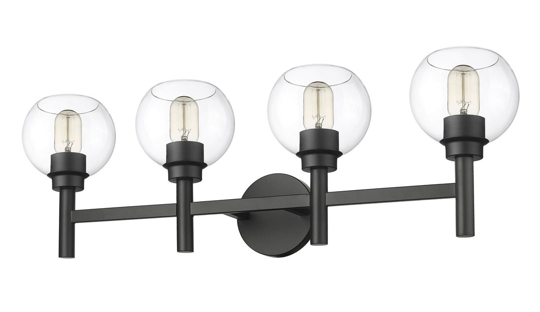 Z-Lite Canada - 7502-4V-MB - Four Light Vanity - Sutton - Matte Black