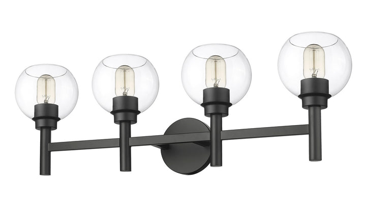 Z-Lite Canada - 7502-4V-MB - Four Light Vanity - Sutton - Matte Black