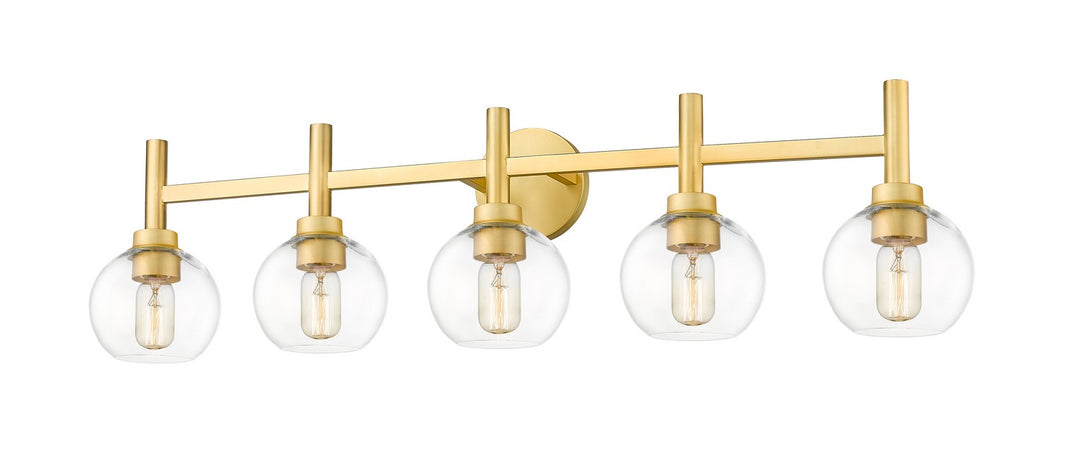 Z-Lite Canada - 7502-5V-BG - Five Light Vanity - Sutton - Brushed Gold