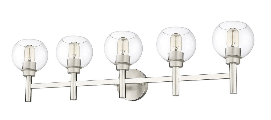 Z-Lite Canada - 7502-5V-BN - Five Light Vanity - Sutton - Brushed Nickel
