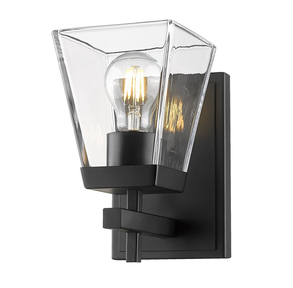 Z-Lite Canada - 819-1S-MB - One Light Wall Sconce - Lauren - Matte Black