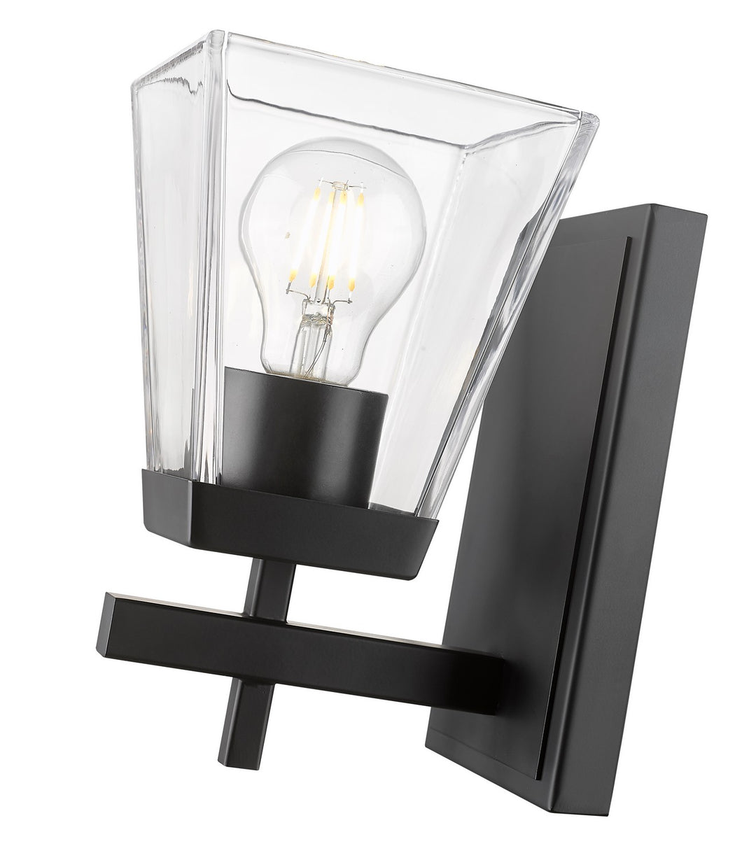 Z-Lite Canada - 819-1S-MB - One Light Wall Sconce - Lauren - Matte Black