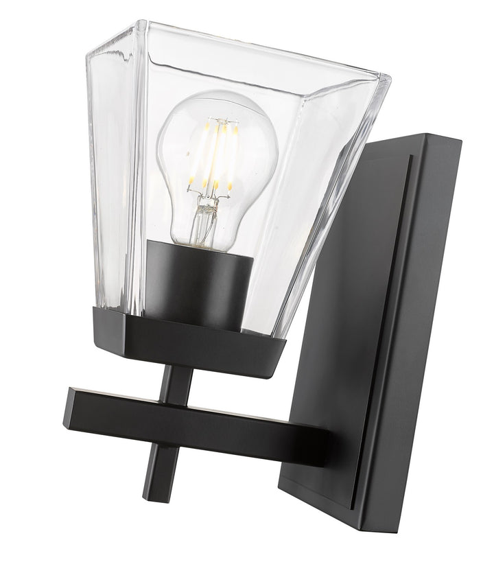 Z-Lite Canada - 819-1S-MB - One Light Wall Sconce - Lauren - Matte Black
