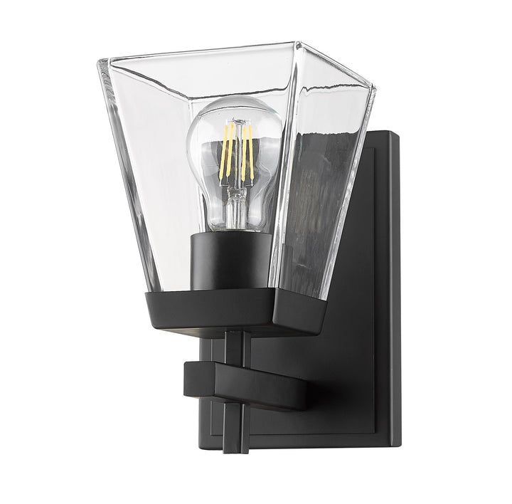 Z-Lite Canada - 819-1S-MB - One Light Wall Sconce - Lauren - Matte Black