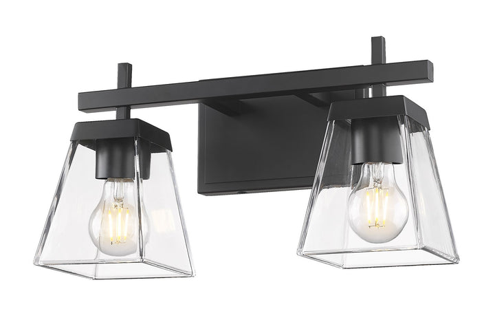 Z-Lite Canada - 819-2V-MB - Two Light Vanity - Lauren - Matte Black