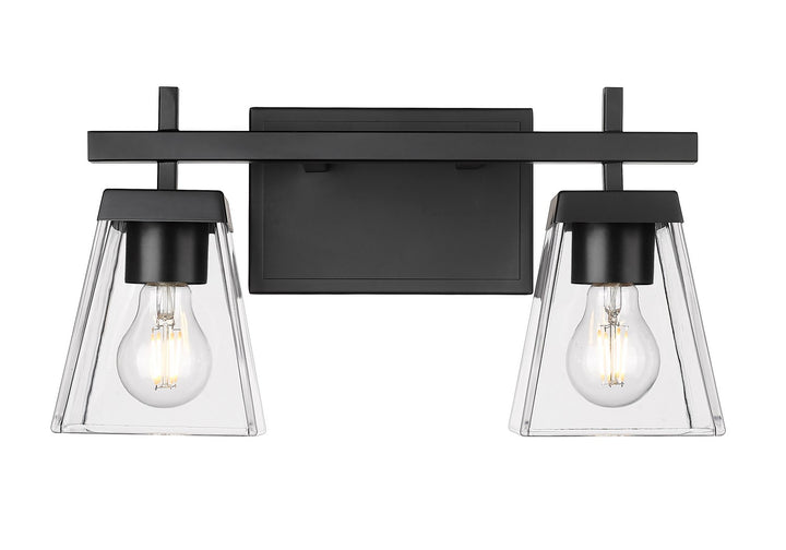 Z-Lite Canada - 819-2V-MB - Two Light Vanity - Lauren - Matte Black