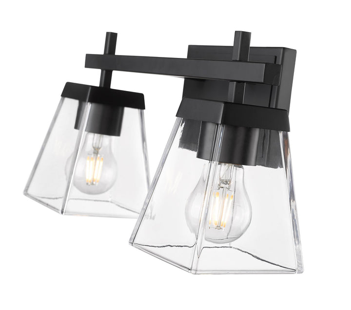Z-Lite Canada - 819-2V-MB - Two Light Vanity - Lauren - Matte Black