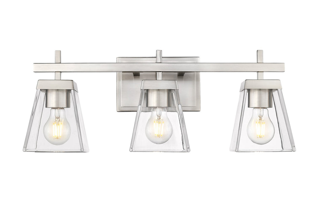 Z-Lite Canada - 819-3V-BN - Three Light Vanity - Lauren - Brushed Nickel