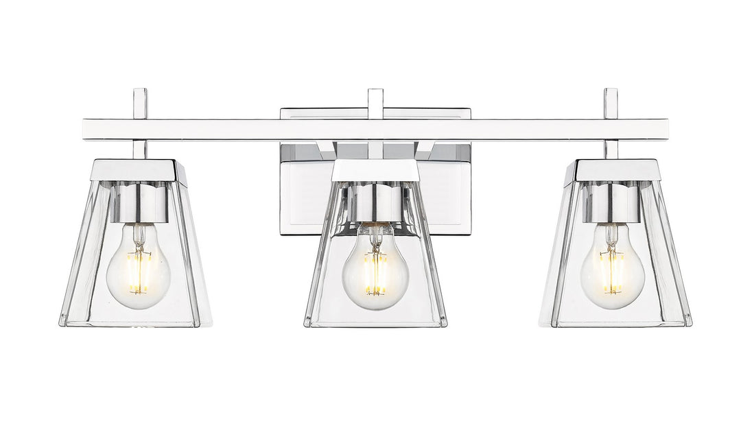 Z-Lite Canada - 819-3V-CH - Three Light Vanity - Lauren - Chrome
