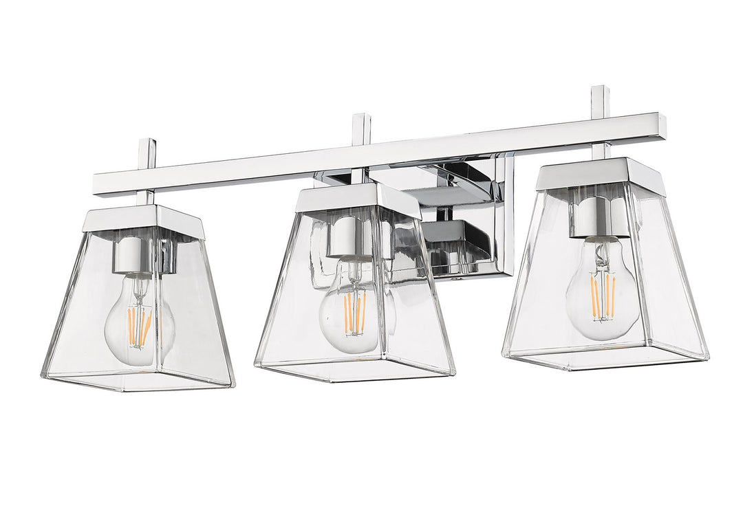 Z-Lite Canada - 819-3V-CH - Three Light Vanity - Lauren - Chrome