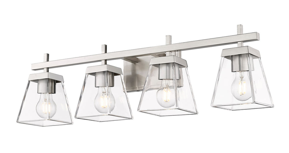 Z-Lite Canada - 819-4V-BN - Four Light Vanity - Lauren - Brushed Nickel