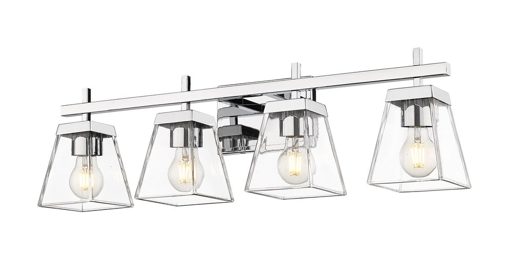 Z-Lite Canada - 819-4V-CH - Four Light Vanity - Lauren - Chrome
