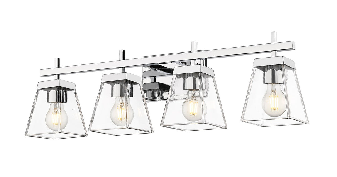 Z-Lite Canada - 819-4V-CH - Four Light Vanity - Lauren - Chrome