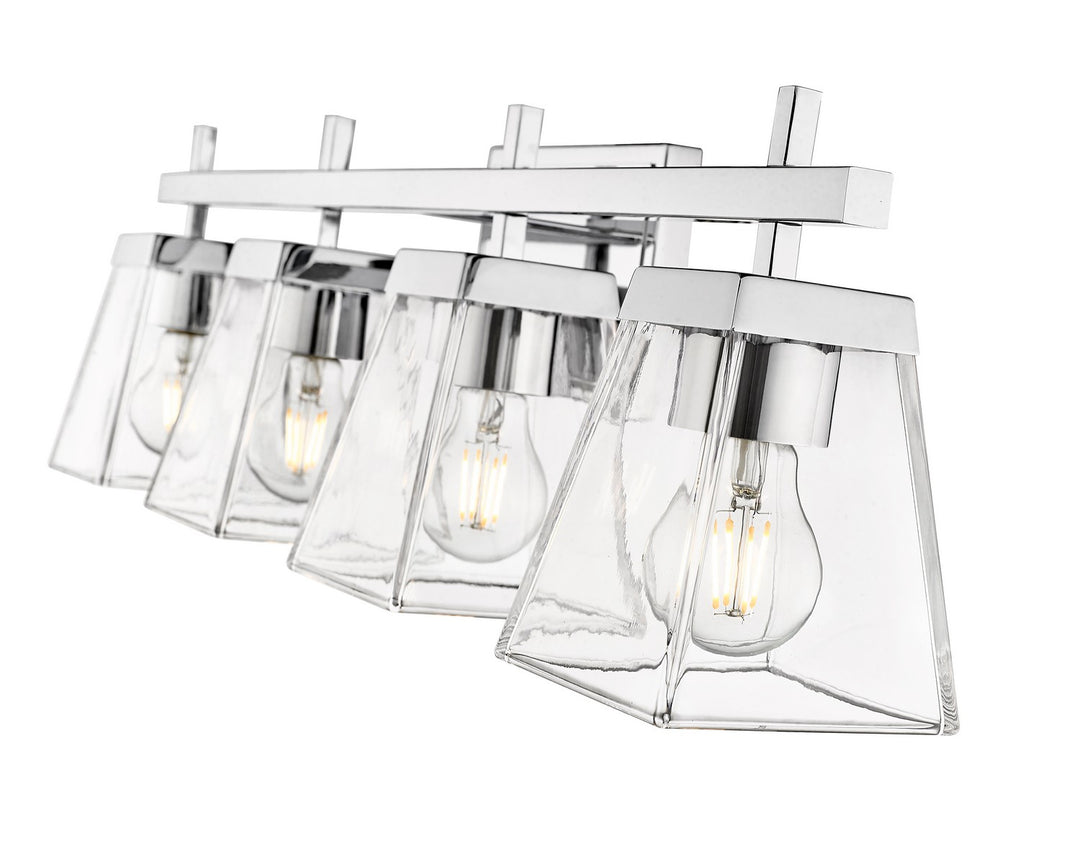 Z-Lite Canada - 819-4V-CH - Four Light Vanity - Lauren - Chrome
