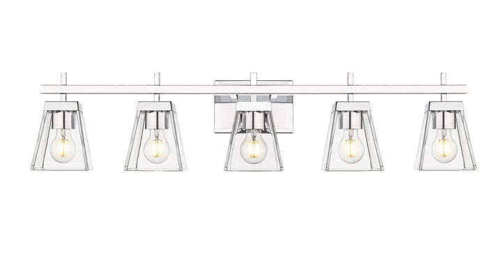 Z-Lite Canada - 819-5V-CH - Five Light Vanity - Lauren - Chrome