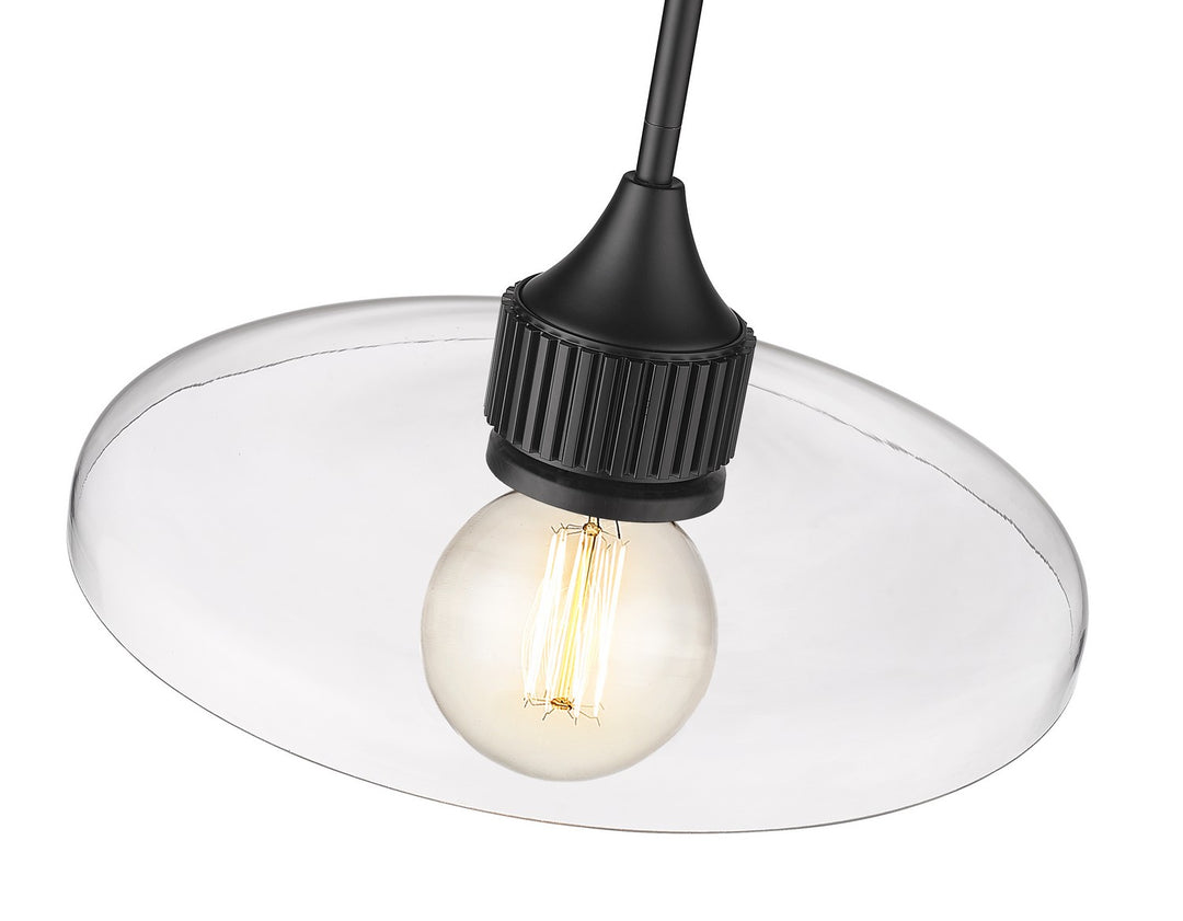 Z-Lite Canada - 821P14-MB - One Light Pendant - Paloma - Matte Black