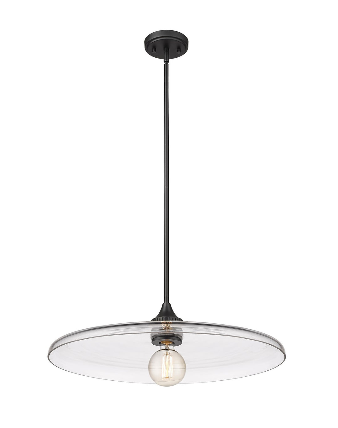 Z-Lite Canada - 821P24-MB - One Light Pendant - Paloma - Matte Black