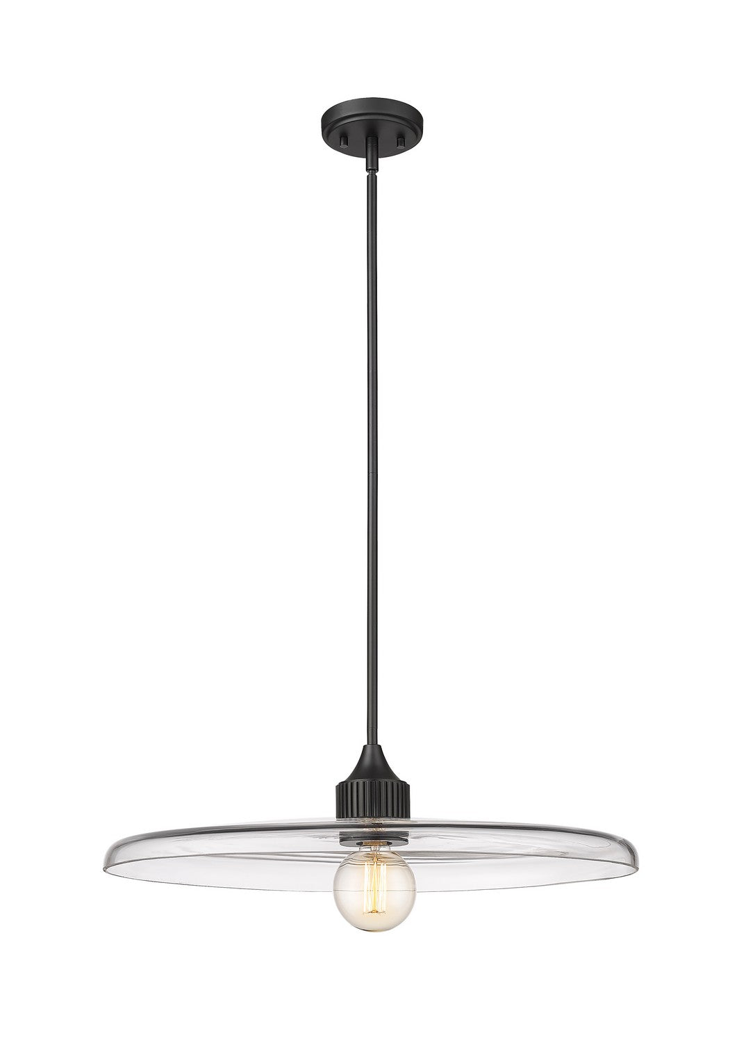 Z-Lite Canada - 821P24-MB - One Light Pendant - Paloma - Matte Black
