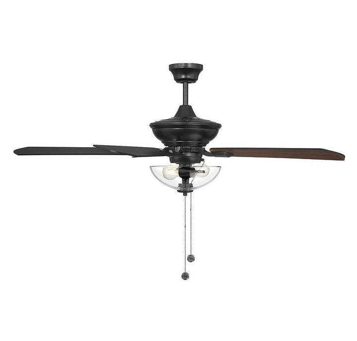 Meridian - M2026MBKRV - 52" Outdoor Ceiling Fan - Matte Black