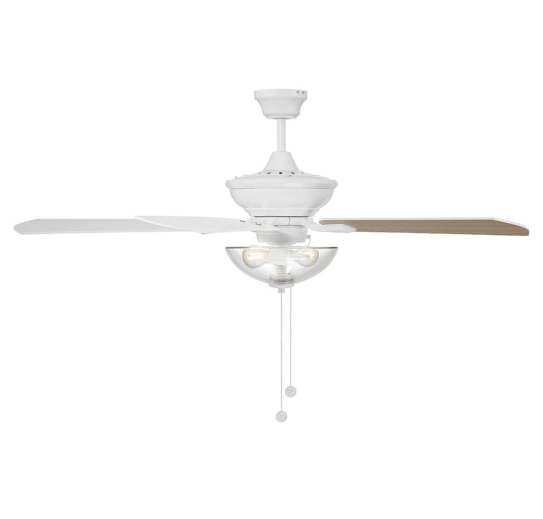 Meridian - M2026WHRV - 52" Outdoor Ceiling Fan - White