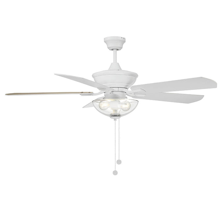Meridian - M2026WHRV - 52" Outdoor Ceiling Fan - White