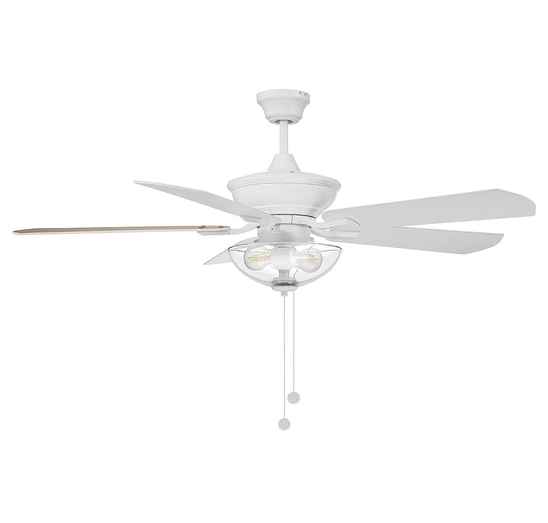 Meridian - M2026WHRV - 52" Outdoor Ceiling Fan - White