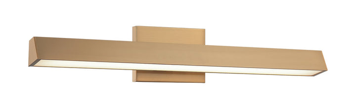 Matteo Canada - W64924AG - LED Vanity - Isosceles - Aged Gold Brass
