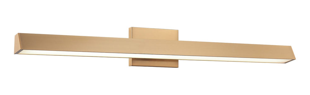 Matteo Canada - W64933AG - LED Vanity - Isosceles - Aged Gold Brass