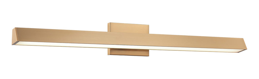 Matteo Canada - W64933AG - LED Vanity - Isosceles - Aged Gold Brass