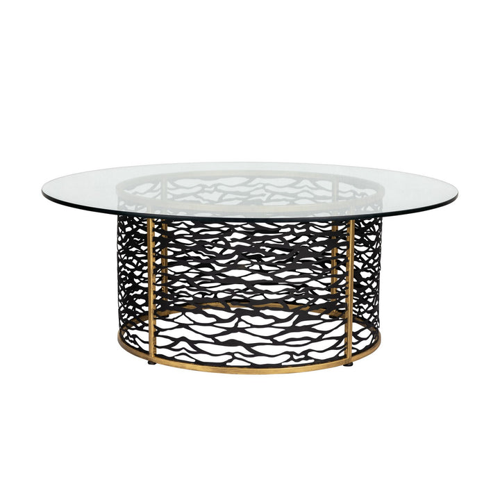 Varaluz - 348TC46HGCB - Coffee Table - Kato - Havana Gold/Carbon