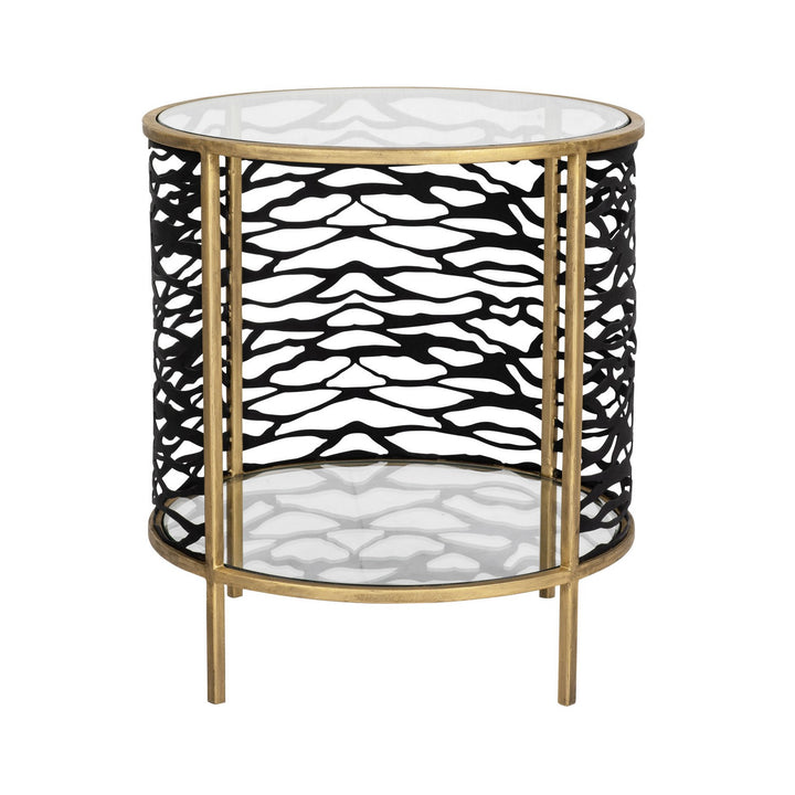 Varaluz - 348TE18HGCB - End Table - Kato - Havana Gold/Carbon