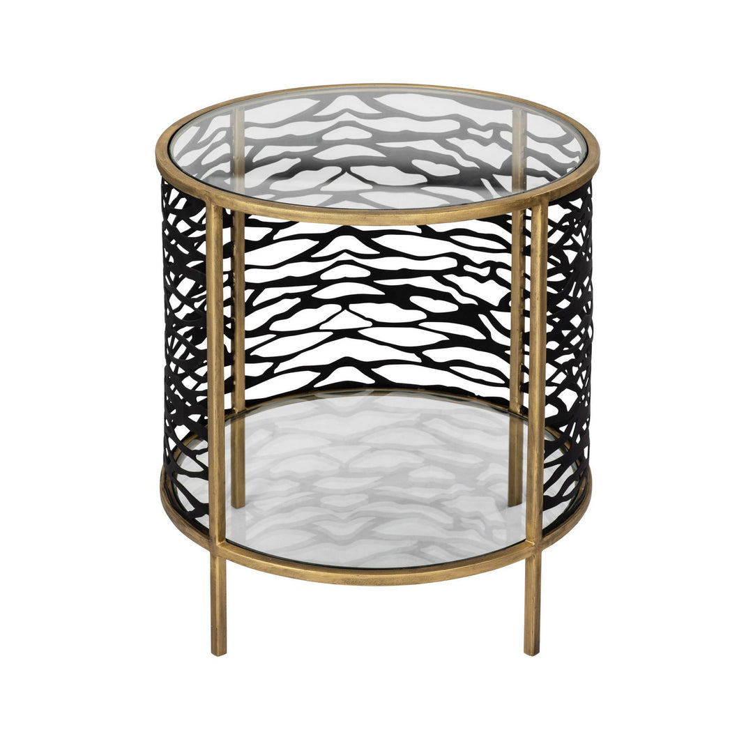 Varaluz - 348TE18HGCB - End Table - Kato - Havana Gold/Carbon